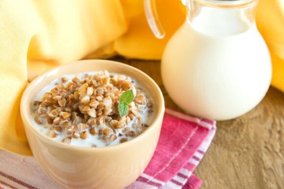 Trigo sarraceno con kefir